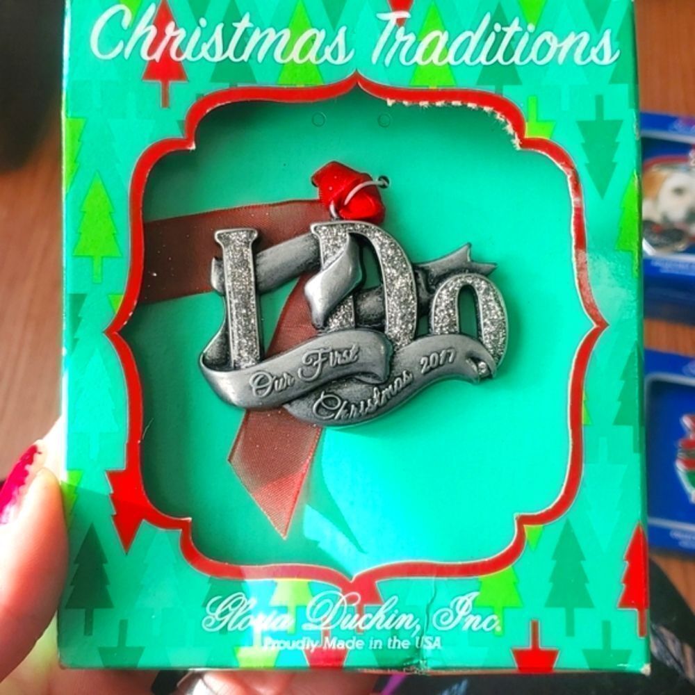 2017 Wedding Christmas Ornament